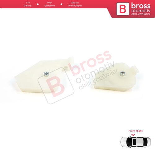 Fiat Doblo MK1 MPV Van 119 223 2001-2010 51718403 İçin Ön Sağ Cam Kriko Tamir Köşe Makarası 1+2