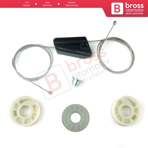 Mini Cooper R52 R57 2004-2015 Cabrio Convertible 51377111017 51377111018 İçin Elektrikli Arka Cam Kriko Tamir Seti
