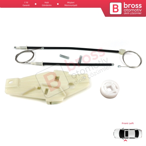 Toyota Corolla E10 AE100 E100 1991-1999 3/4/5 Kapı 6980212140 İçin Ön Sol Cam Kriko Tamir Seti