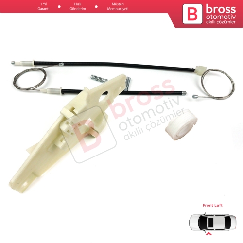 Toyota Corolla E10 AE100 E100 1991-1999 3/4/5 Kapı 6980212140 İçin Ön Sol Cam Kriko Tamir Seti
