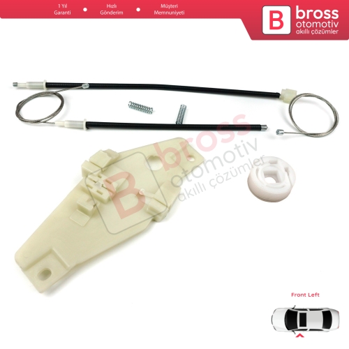 Toyota Corolla E10 AE100 E100 1991-1999 3/4/5 Kapı 6980212140 İçin Ön Sol Cam Kriko Tamir Seti