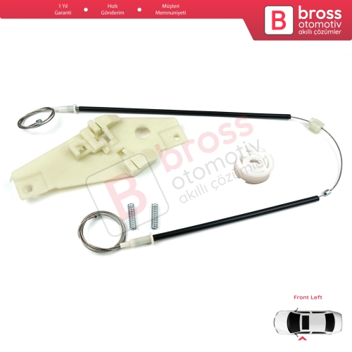 Toyota Corolla E10 AE100 E100 1991-1999 3/4/5 Kapı 6980212140 İçin Ön Sol Cam Kriko Tamir Seti