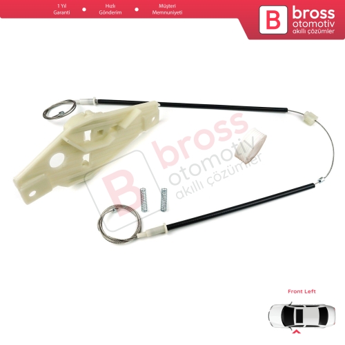 Toyota Corolla E10 AE100 E100 1991-1999 3/4/5 Kapı 6980212140 İçin Ön Sol Cam Kriko Tamir Seti