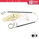Toyota Corolla E10 AE100 E100 1991-1999 3/4/5 Kapı 6980212140 İçin Ön Sol Cam Kriko Tamir Seti