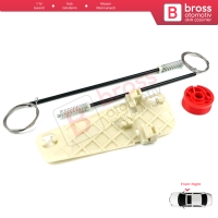 Jeep Grand Cherokee MK2 WJ WG 1998-2005 55076466AB İçin Ön Sağ Cam Kriko Tamir Seti