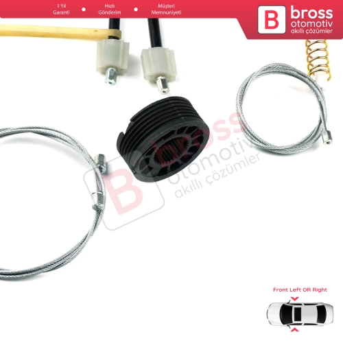 Mercedes C Class W205 S205 2013-2023 A2057204923 A2057209211 İçin Ön Cam Kriko Tamir Seti