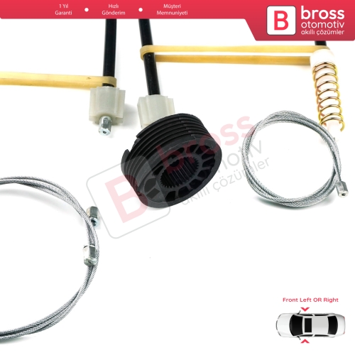 Mercedes C Class W205 S205 2013-2023 A2057204923 A2057209211 İçin Ön Cam Kriko Tamir Seti