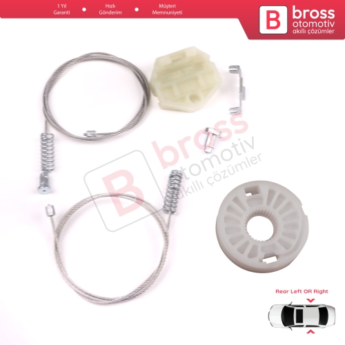 Opel Vectra B J96 1995-2004 4/5 Kapı 90520229 90520230 İçin Arka Cam Kriko Tamir Seti