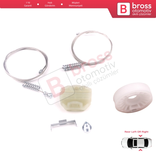 Opel Vectra B J96 1995-2004 4/5 Kapı 90520229 90520230 İçin Arka Cam Kriko Tamir Seti