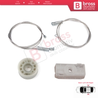 BMW 3 Series E46 2-Kapı Convertible 1999-2006 M3 318 320 323 325 330 İçin Arka Cam Kriko Tamir Seti