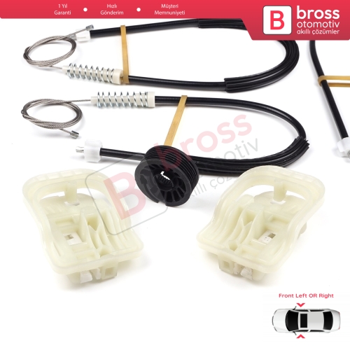 Seat Toledo MK4 KG3 2012-2019 Skoda Rapid 2012-2022 5JA837461 İçin Ön Cam Kriko Tamir Seti
