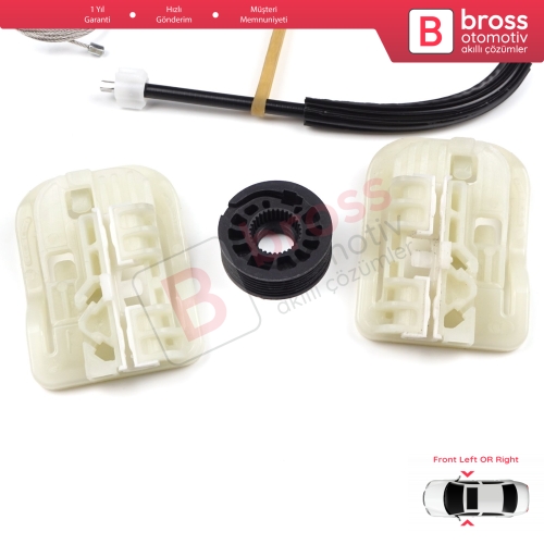 Seat Toledo MK4 KG3 2012-2019 Skoda Rapid 2012-2022 5JA837461 İçin Ön Cam Kriko Tamir Seti