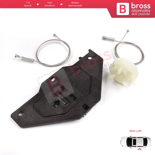 Citroen C4 Picasso MK1 UD Grand UA 2006-2013 MPV 9223E0 İçin Elektrikli Arka Sol Cam Kriko Tamir Seti