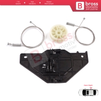 Citroen C4 Picasso Grand Picasso MK1 2006-2013 için Arka Sağ Cam Kriko Tamir Seti 9682632080