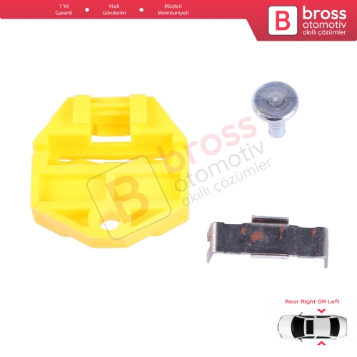 Opel Astra G Mercedes E Class W210 S210 Saab 9-3 MK1 900 NG A2107301646 90521877 İçin Arka Cam Kriko Tamir Klipsi
