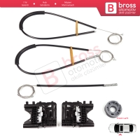 Land Rover Range Rover Sport MK2 L494 2013-2022 LR077816 İçin Ön Sol Kapı Cam Kriko Tamir Seti