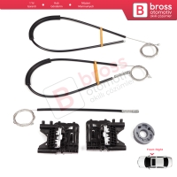 Land Rover Range Rover Sport MK2 L494 2013-2022 LR077817 İçin Ön Sağ Kapı Cam Kriko Tamir Seti