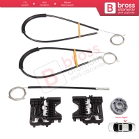 Land Rover Range Rover Sport MK2 L494 2013-2022 LR078870 İçin Arka Sağ Kapı Cam Kriko Tamir Seti