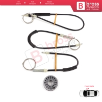 Mitsubishi Colt CZC Cabriolet RG 2006-2009 98031402 İçin Sağ Kapı Cam Kriko Tamir Seti