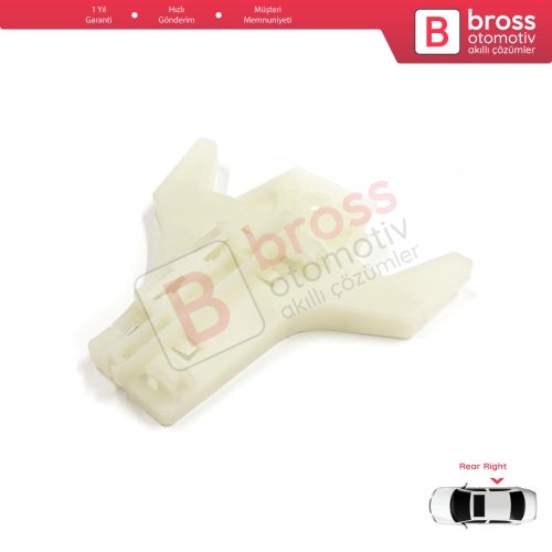 Hyundai Santa Fe CM 2005-2012 Elantra HD 2005-2011 834712B000 İçin Arka Sağ Kapı Cam Kriko Tamir Klipsi