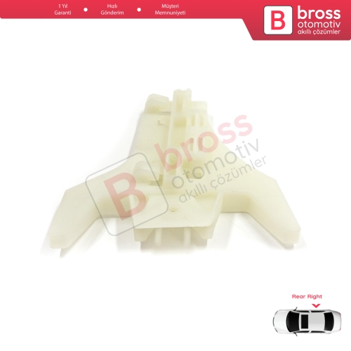 Hyundai Santa Fe CM 2005-2012 Elantra HD 2005-2011 834712B000 İçin Arka Sağ Kapı Cam Kriko Tamir Klipsi