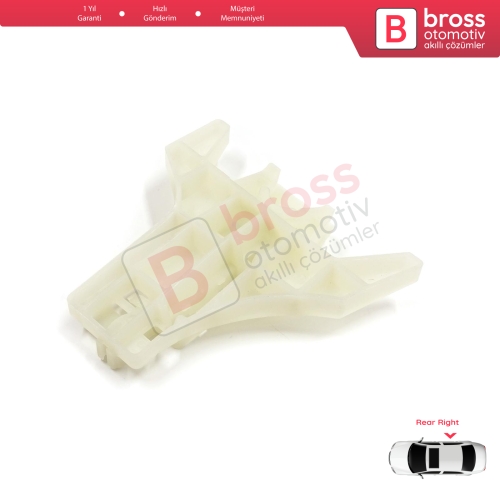 Hyundai Santa Fe CM 2005-2012 Elantra HD 2005-2011 834712B000 İçin Arka Sağ Kapı Cam Kriko Tamir Klipsi