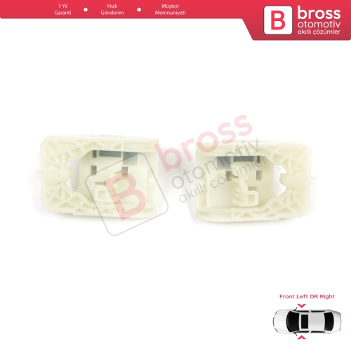 VW Golf MK7 5G 2012-2021 4/5 Kapı 5G4837461 5G4837462 İçin Ön Kapı Cam Kriko Tamir Klipsi