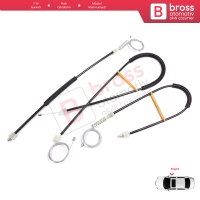 Ford F-Max Truck H625 2018-On 910650101 için Sağ Kapı Cam Kriko Tamir Seti