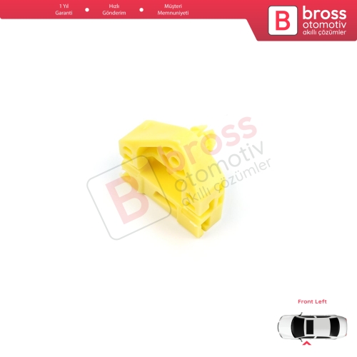 Renault Kangoo MK2 FW KW 2007-2021 Citan W415 807212230R İçin Ön Sol Cam Kriko Tamir Klipsi B