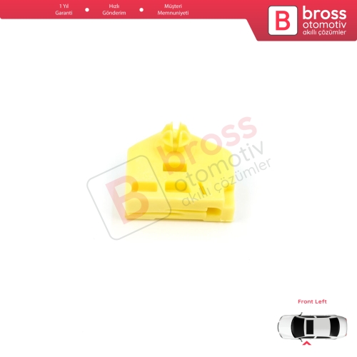 Renault Kangoo MK2 FW KW 2007-2021 Citan W415 807212230R İçin Ön Sol Cam Kriko Tamir Klipsi B