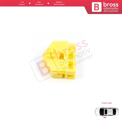 Renault Kangoo MK2 FW KW 2007-2021 Citan W415 807212230R İçin Ön Sol Cam Kriko Tamir Klipsi B