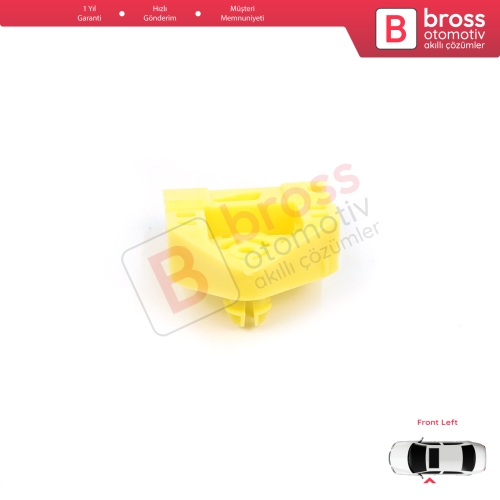 Renault Kangoo MK2 FW KW 2007-2021 Citan W415 807212230R İçin Ön Sol Cam Kriko Tamir Klipsi B