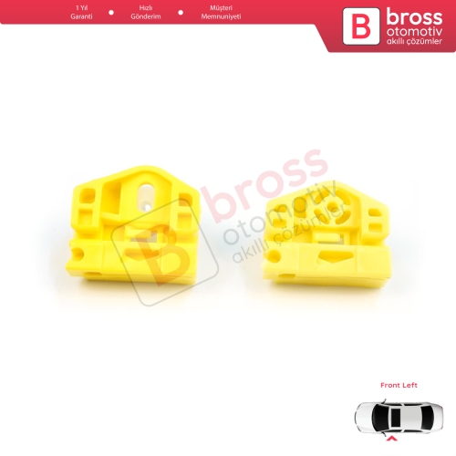 Renault Kangoo MK2 FW KW 2007-2021 Citan W415 807212230R İçin Ön Sol Cam Kriko Tamir Klipsi A+B