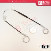 Mitsubishi Carisma DA 1995-2006 4/5 Kapı MR912460 için Ön Sağ Cam Kriko Tamir Seti