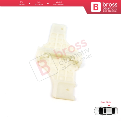 Peugeot 208 MK1 A9 CA CC CR 2012-2020 5-Kapı HB Van 2008 MK1 A94 CU 2013-2019 Estate Van İçin Arka Sağ Kapı Cam Kriko Tamir Klipsi