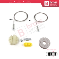 Opel Zafira A MK1 T98 F75 1999-2005 MPV 90579539 90579540 İçin Elektrikli Arka Sağ veya Sol Cam Kriko Tamir Seti