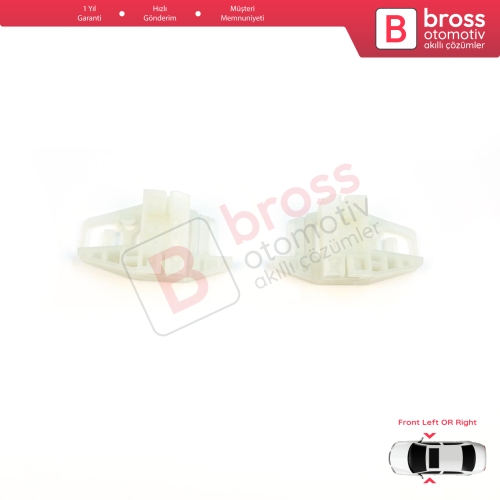 Renault Megane MK2 Peugeot 206 206+ Citroen XSara Picasso N68 4/5 Kapı İçin Ön Cam Kriko Tamir Klipsi A+B