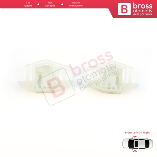 Renault Megane MK2 Peugeot 206 206+ Citroen XSara Picasso N68 4/5 Kapı İçin Ön Cam Kriko Tamir Klipsi A+B