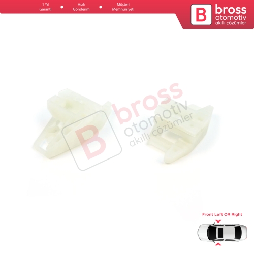 Renault Megane MK2 Peugeot 206 206+ Citroen XSara Picasso N68 4/5 Kapı İçin Ön Cam Kriko Tamir Klipsi A+B