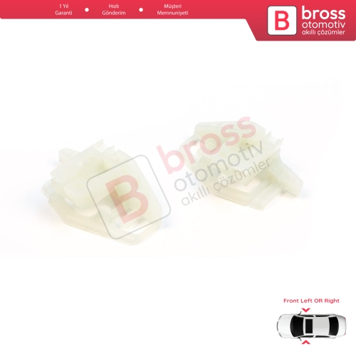 Renault Megane MK2 Peugeot 206 206+ Citroen XSara Picasso N68 4/5 Kapı İçin Ön Cam Kriko Tamir Klipsi A+B