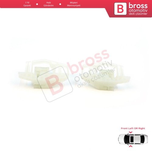 Renault Megane MK2 Peugeot 206 206+ Citroen XSara Picasso N68 4/5 Kapı İçin Ön Cam Kriko Tamir Klipsi A+B