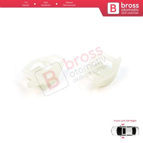 Renault Megane MK2 Peugeot 206 206+ Citroen XSara Picasso N68 4/5 Kapı İçin Ön Cam Kriko Tamir Klipsi A+B