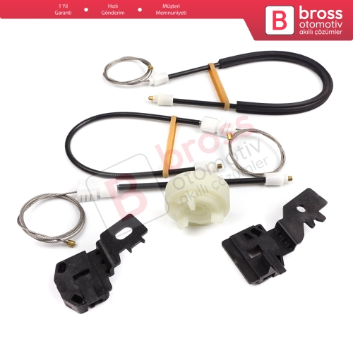 Nissan Qashqai MK1 J10 2006-2013 80771JD000 İçin Elektrikli Ön Sol Cam Kriko Tamir Seti