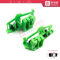 BMW 3 E90 E91 2004-2012 4/5 Kapı 1 E87 2003-2012 5-Kapı İçin Arka Sağ ve Sol Cam Kriko Tamir Klipsi