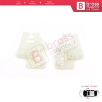 BMW 3 Serisi E46 1998-2005 51337020660 İçin Ön Cam Kriko Tamir Klipsi A1+A2