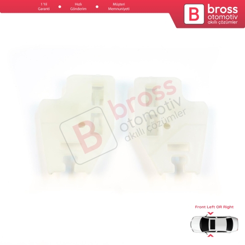 BMW 3 Serisi E46 1998-2005 51337020660 İçin Ön Cam Kriko Tamir Klipsi A1+A2