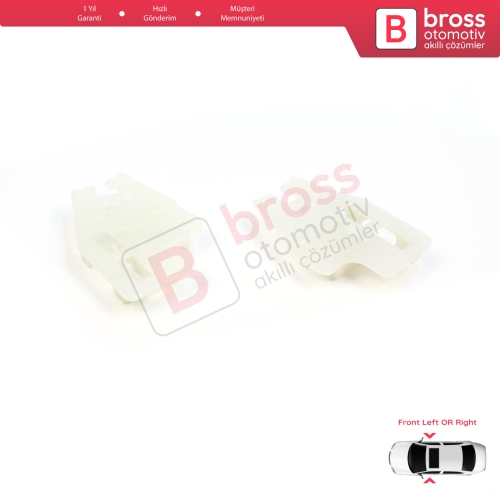 BMW 3 Serisi E46 1998-2005 51337020660 İçin Ön Cam Kriko Tamir Klipsi A1+A2