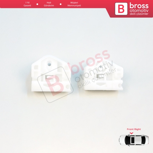 Renault Kangoo MK2 FW KW 2007-2021 Citan W415 807207012R İçin Ön Sağ Cam Kriko Tamir Klipsi A+B