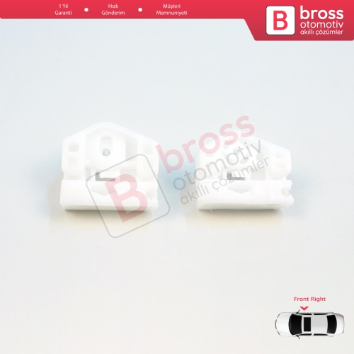 Renault Kangoo MK2 FW KW 2007-2021 Citan W415 807207012R İçin Ön Sağ Cam Kriko Tamir Klipsi A+B