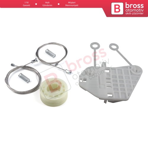 Smart Fortwo MK1 450 1998-2007 2/3-Kapı HB Coupe Cabrio Convertible C0002691V001 İçin Elektrikli Sol Cam Kriko Tamir Seti